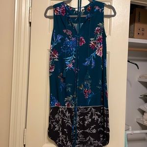 Fun floral beach dress